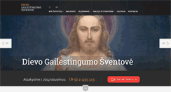 Desktop Screenshot of gailestingumas.lt